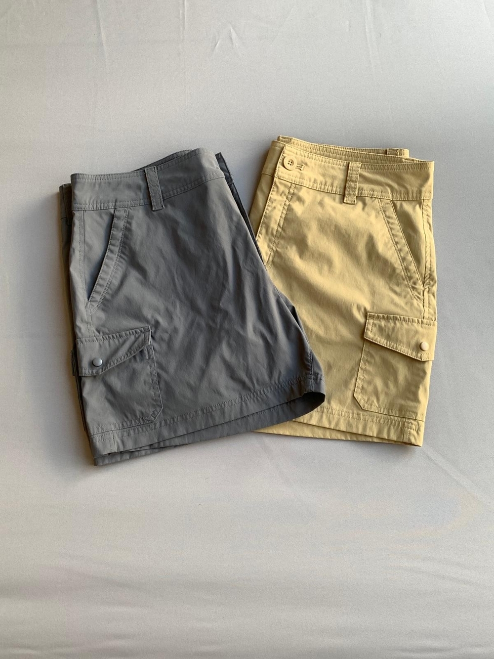 Eddie Bauer Women’s Cargo Shorts Size 12 Stretch Nylon Outdoor Hiking